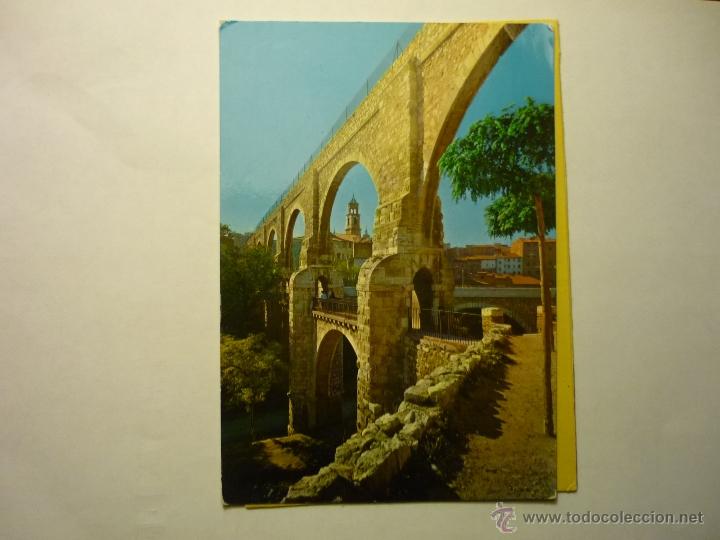 Postales: POSTAL TERUEL ARCOS ACUEDUCTO - ESCRITA - Foto 1