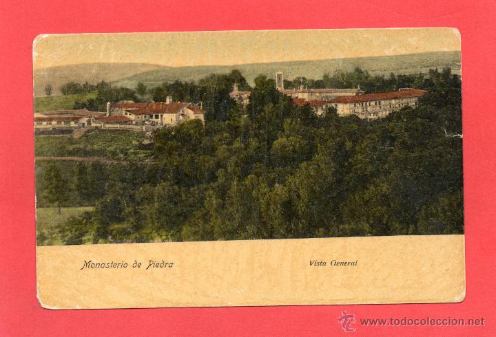 Postales: monasterio de piedra. vista general. m. borobio