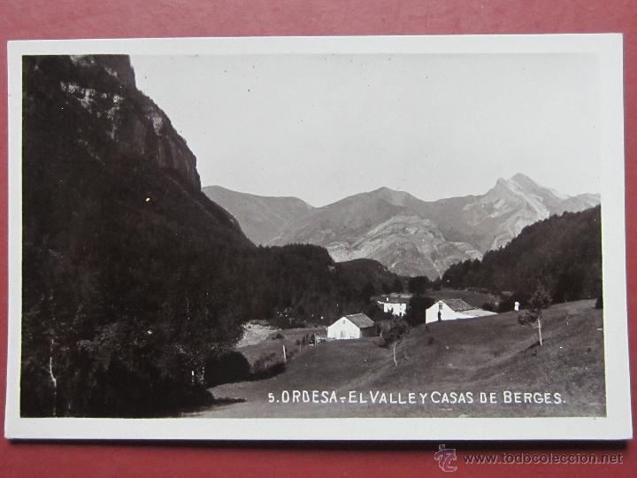 Postales: ORDESA. EL VALLE Y CASAS DEL BERGES. - Foto 1