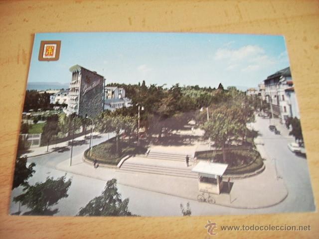 Postales: JACA ( HUESCA ) PASEO DEL GENERALISIMO - Foto 1