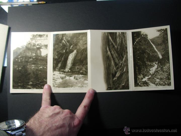 Postales: Deplegable recuerdo de Torla Ordesa. 6 postales. - Foto 3