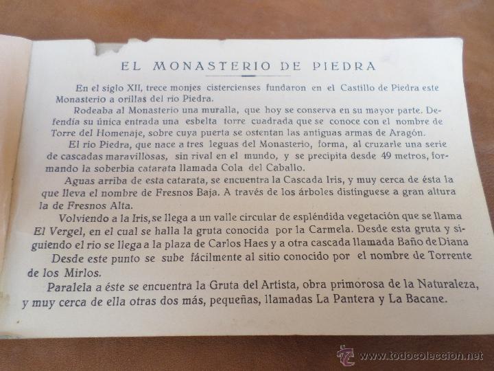 Postales: POSTALES MONASTERIO DE PIEDRA - Foto 3