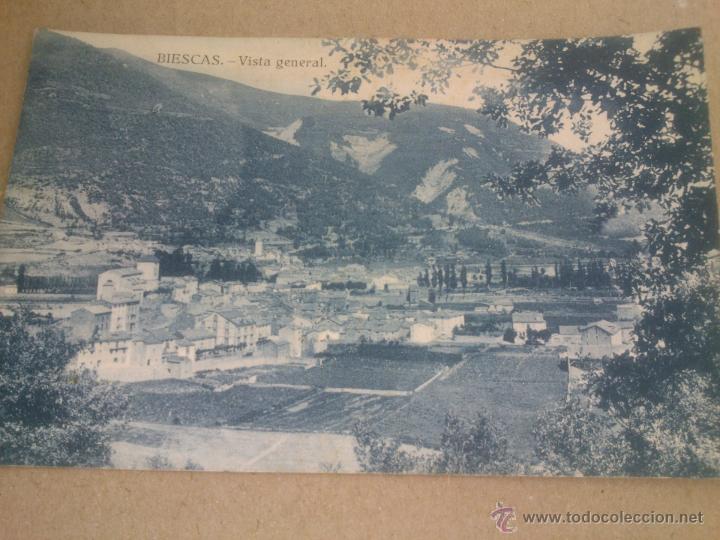 Postales: POSTAL.BIESCAS.ZARAGOZA.1953.CIRCULADA - Foto 1