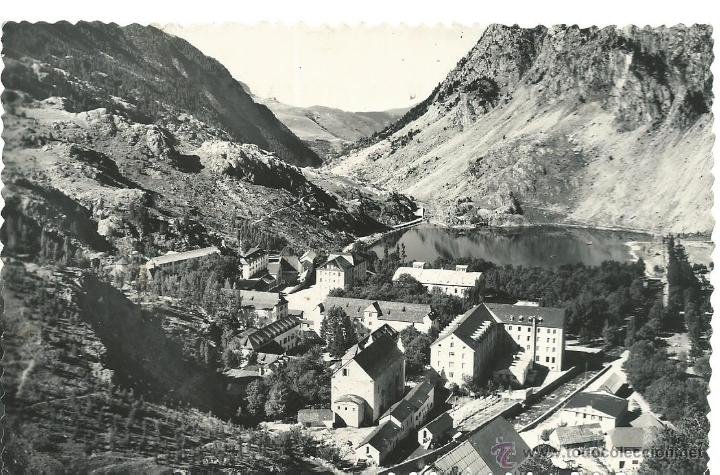 Postales: POSTAL FOTOGRAFICA DE VISTA DEL  BALNEARIO DE PANTICOSA CIRCULADA EL 18 - 4 - 1956