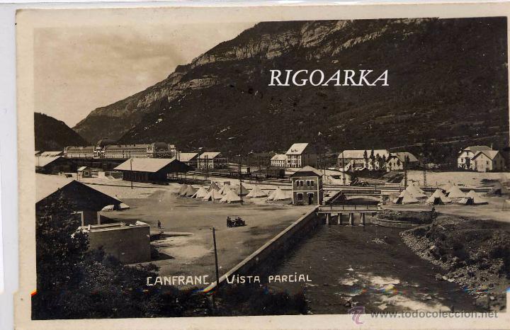 Postales: CANFRANC (HUESCA).- VISTA PARCIAL