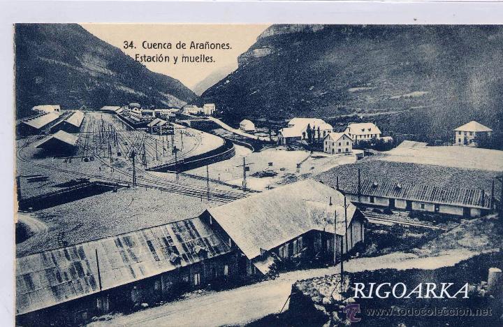 Postales: CUENCA DE ARA&Ntilde;ONES.- ESTACI&Oacute;N Y MUELLES - Foto 1