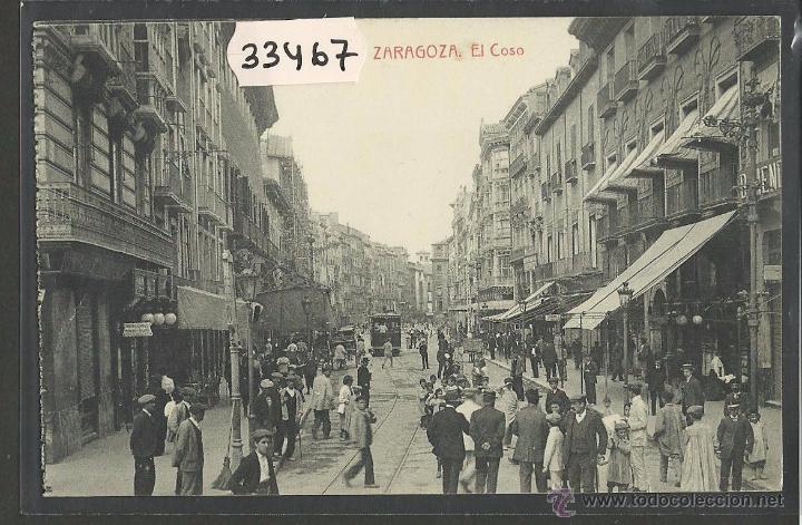 Postales: ZARAGOZA - EL COSO - THOMAS - (33467) - Foto 1