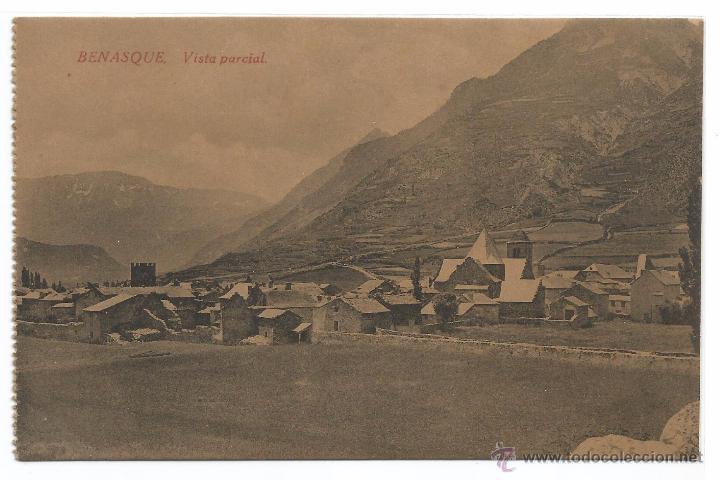 Postales: BENASQUE .- VISTA PARCIAL - Foto 1