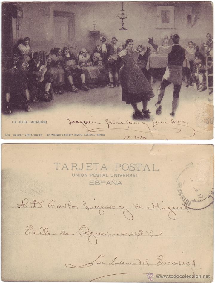 Postales: LA JOTA.- ARAGON. - Foto 1