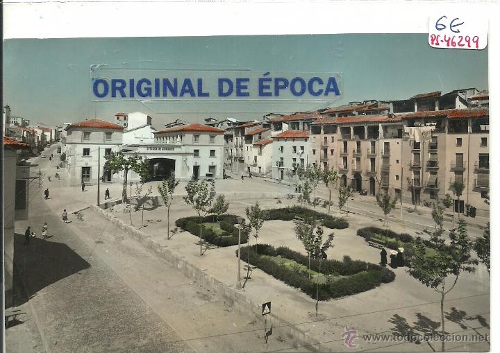Postales: (PS-46299)POSTAL DE BARBASTRO-JARDINES Y ESTACION DE AUTOBUSES