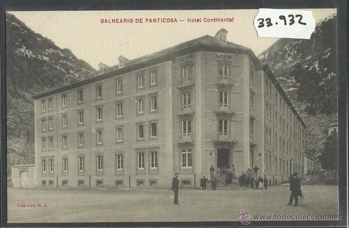 Postcards: BALNEARIO DE PANTICOSA - HOTEL CONTINENTAL - COL M.A - (33932)
