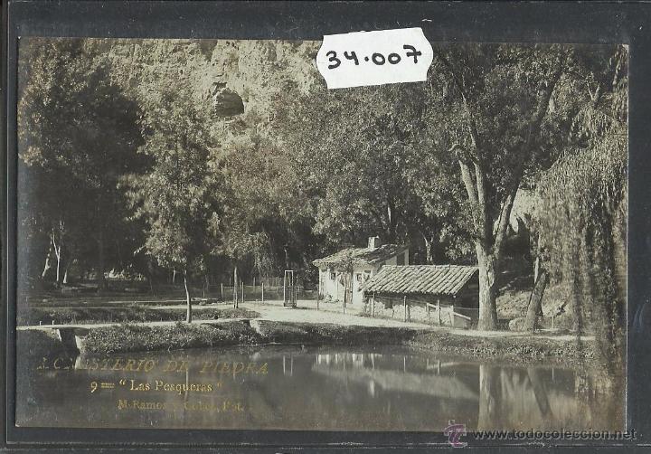 Postcards: MONASTERIO DE PIEDRA - 9 - LAS PESQUERAS - FOTOGRAFICA M. RAMOS Y COBOS - (34007)