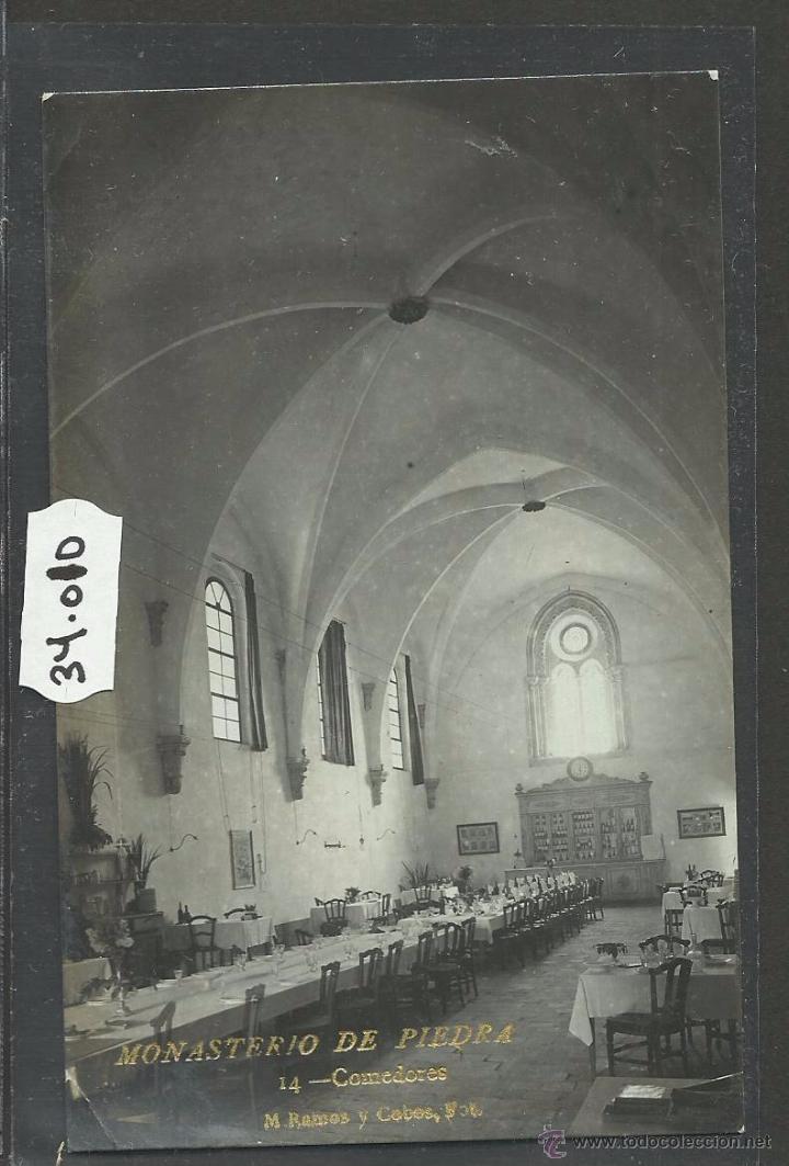 Postcards: MONASTERIO DE PIEDRA - 14 - COMEDORES - FOTOGRAFICA M. RAMOS Y COBOS - (34010)