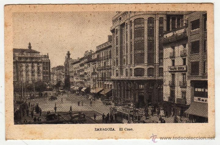Postales: ZARAGOZA EL COSO ED. ARRIBAS - Foto 1