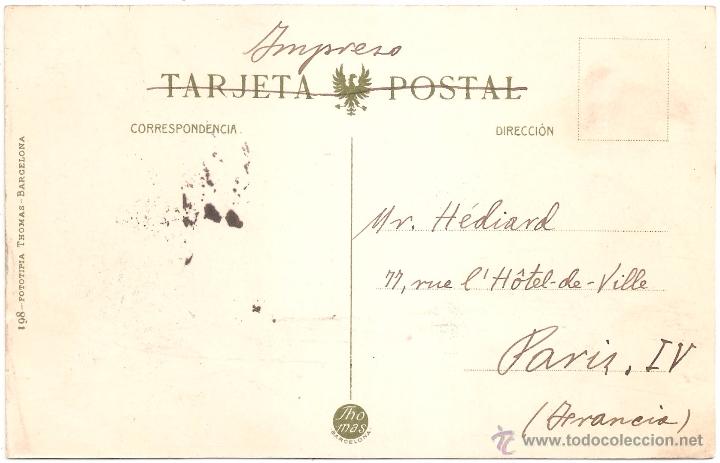 Postales: ZARAGOZA MONUMENTO A LOS M&Aacute;RTIRES 1911 - Foto 2