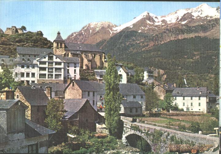 Postales: SALLENT DE GALLEGO - VISTA PARCIAL