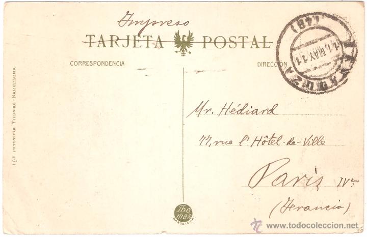 Postales: ZARAGOZA CAPITAN&Iacute;A GENERAL 1911 - Foto 2
