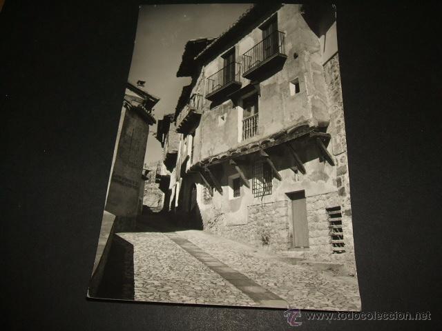 Postales: ALBARRACIN TERUEL CALLE DEL CHORRO - Foto 1
