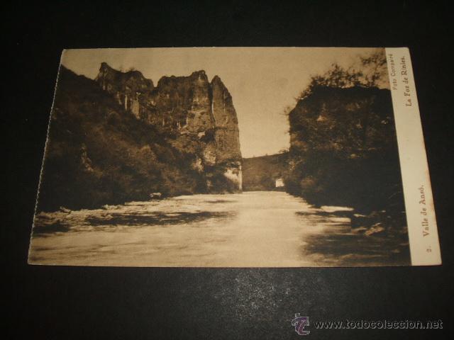 Postales: VALLE DE ANSO HUESCA LA FOZ DE RINIES - Foto 1