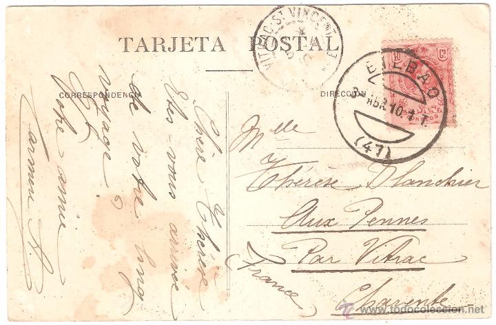 Postales: Zaragoza La Lonja Interior 1910 - Foto 2
