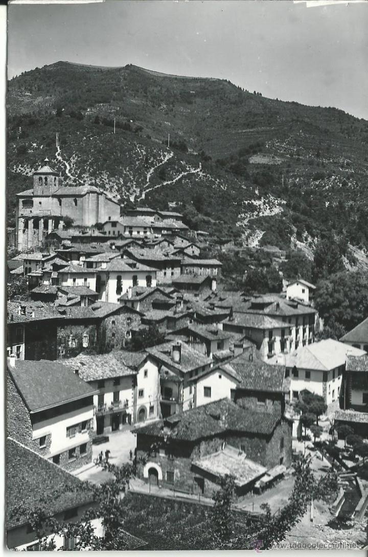 Cartoline: FOTO POSTAL ANTIGUA DE EL RONCAL  - VISTA PANORAMICA SIN CIRCULAR