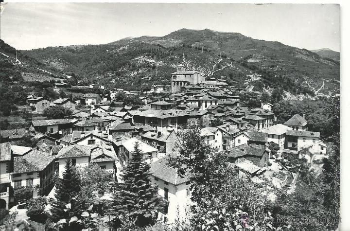 Cartoline: FOTO POSTAL ANTIGUA DE EL RONCAL - VISTA PANORAMICA SIN CIRCULAR