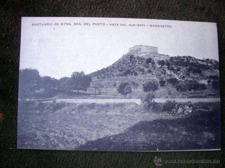 Postales: Barbastro- Santuario de ntra sra del Pueyo- vista del Sur-este- ca5