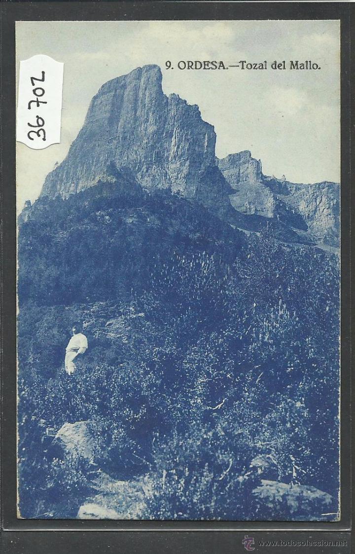 Postkarten: ORDESA - 9 - TOZAL DEL MALLO - CLICH&Eacute;S ARRIBAS - (36702)
