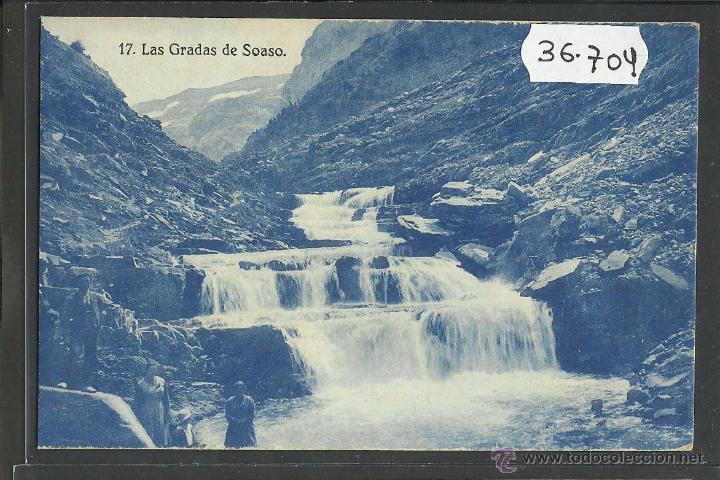 Postales: ORDESA - 17 - LAS GRADAS DE SOASO - CLICH&Eacute;S ARRIBAS - (36704)