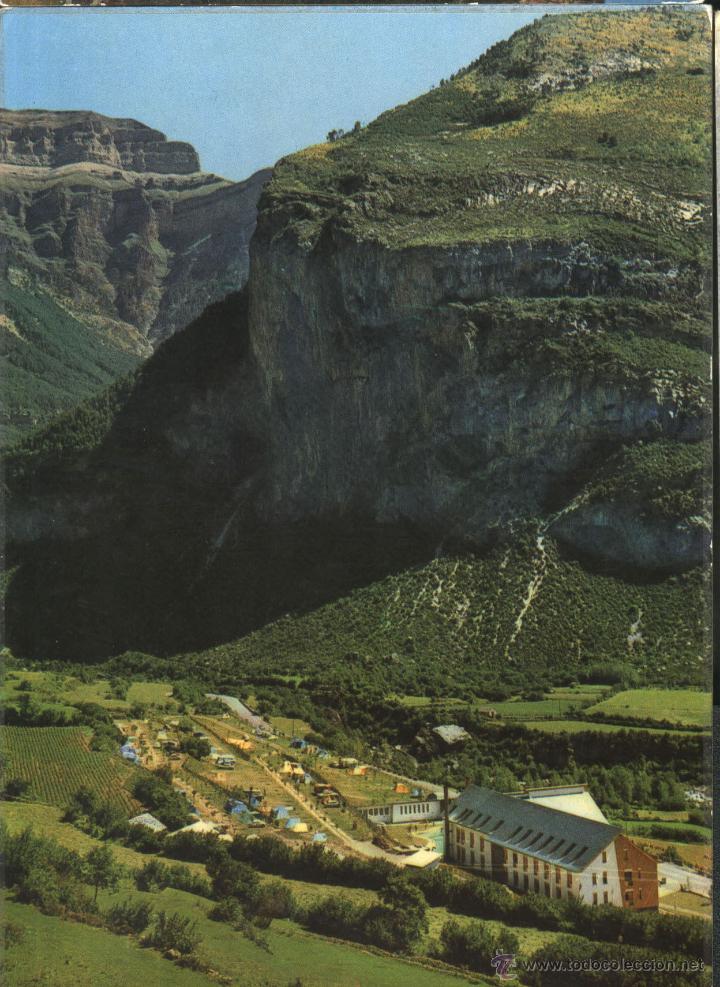 Postales: TORLA - VISTA DEL CAMPING DE ORDESA - Foto 1