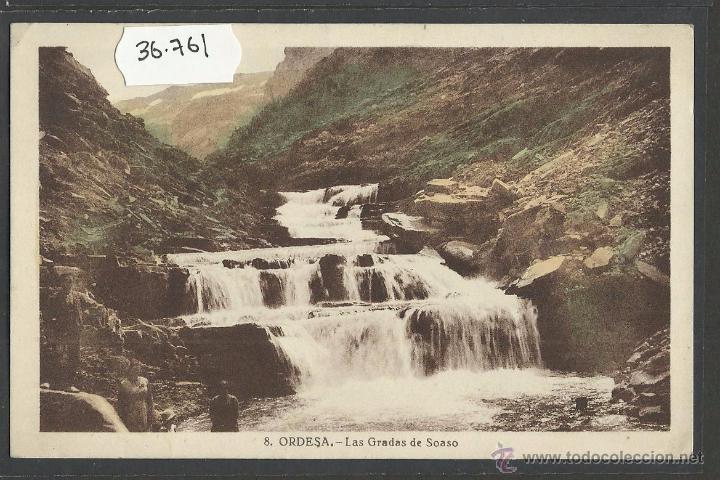 Postales: ORDESA - 8 - GRADAS DE SOASO - JORGE GAVIN - (36761)