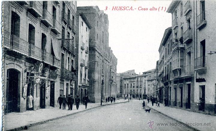 Postais: POSTAL DE HUESCA.- 3- COSO ALTO, (1). EDICI&Oacute;N M.ARRIBAS