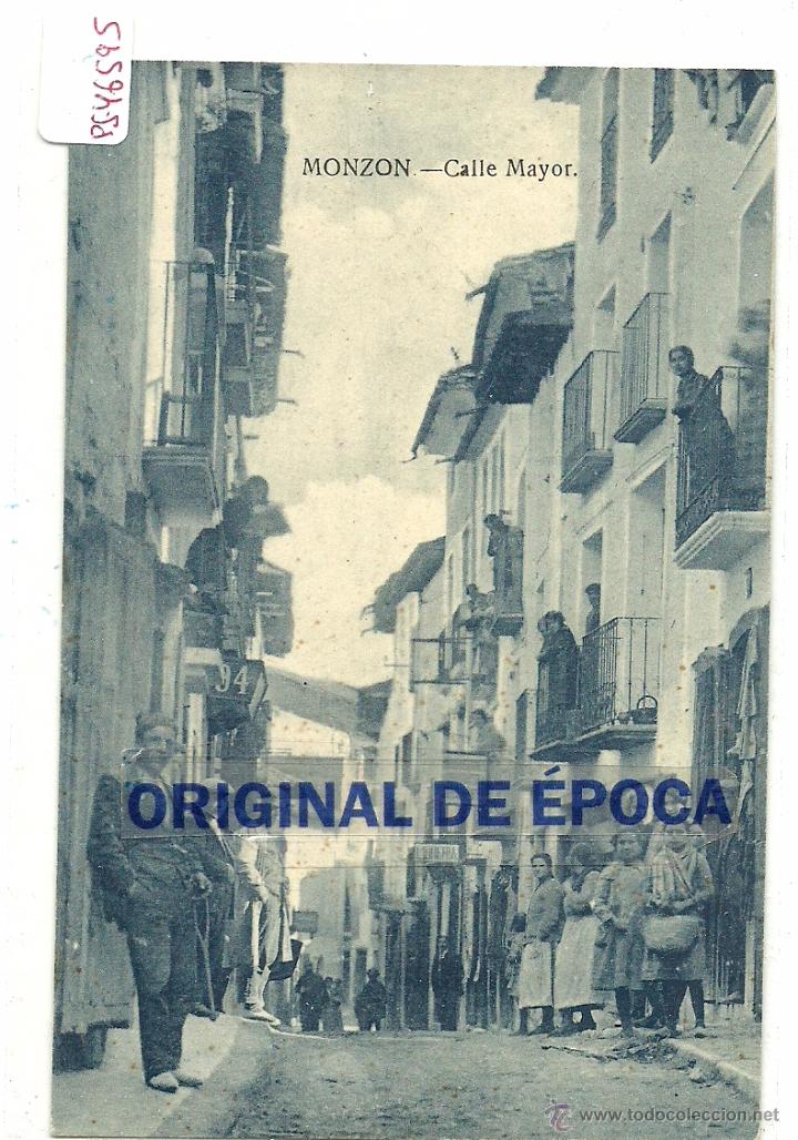 Postales: (PS-46595)POSTAL DE MONZON-CALLE MAYOR - Foto 1