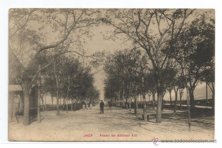 Postales: JACA .- PASEO ALFONSO XIII - Foto 1