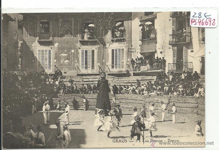 Postales: (PS-46692)POSTAL DE GRAUS-LAS FIESTAS - Foto 1