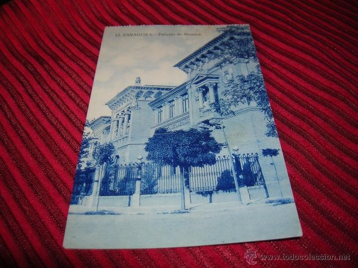 Postales: Postal de Zaragoza Palacio de Museos - Foto 1