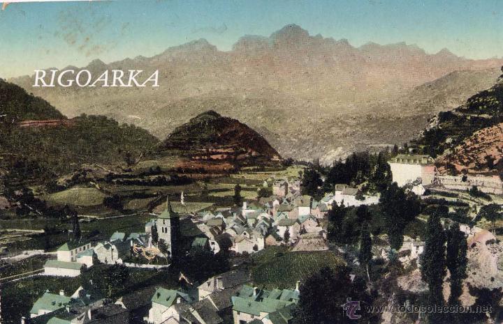 Postais: BALNEARIO DE PANTICOSA (HUESCA).- EL PUEBLO