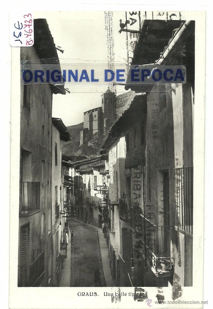 Postales: (PS-46733)POSTAL DE GRAUS-UNA CALLE TIPICA