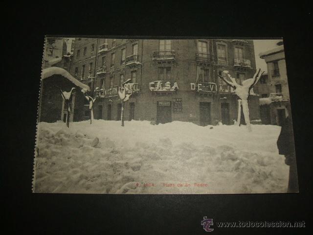 Postales: JACA HUESCA PLAZA DE SAN PEDRO - Foto 1