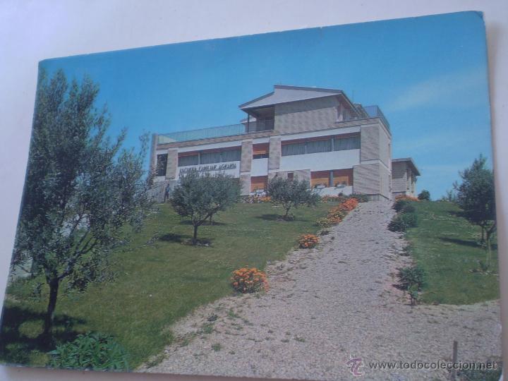 Postales: ANTIGUA POSTAL N&ordm;3.PINSEQUE.ESCUELA FAMILIAR AGRARIA LA NORIA.CAJA AHORROS ARAGON.ZARAGOZA.A&Ntilde;OS 70.