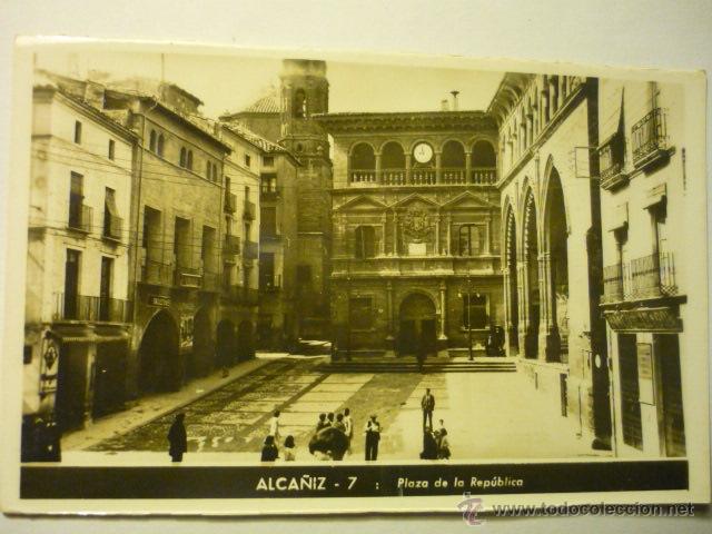 Postales: POSTAL ALCA&Ntilde;IZ- PL.DE LA REPUBLICA ---BB - Foto 1
