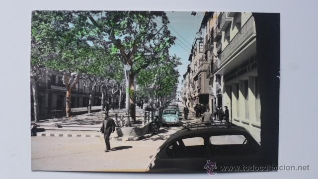 Postales: Barbastro. Paseo del Generalisimo. Ediciones Paris. J.M. Zaragoza - Foto 1