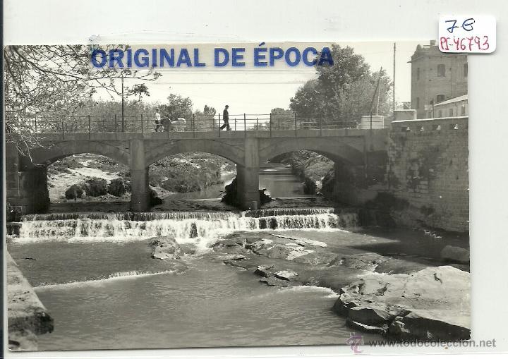 Cartes Postales: (PS-46793)POSTAL DE SADABA-PUENTE SOBRE EL RIO RIGUEL