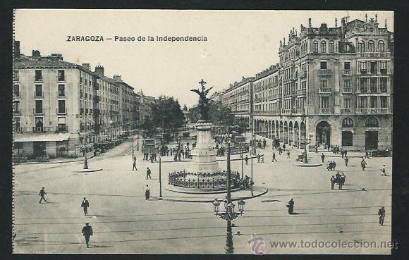 Postales: Zaragoza. Paseo de la Independencia. - Foto 1