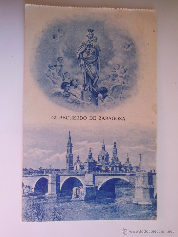 Cartes Postales: Antigua Postal : Recuerdo de Zaragoza, n&ordm; 42