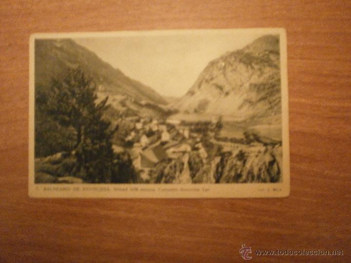Postales: POSTAL BALNEARIO DE PANTICOSA ALTITUD 1636 METROS CONJUNTO DIRECCION SUR FOT.J. MORA SIN CIRCULAR