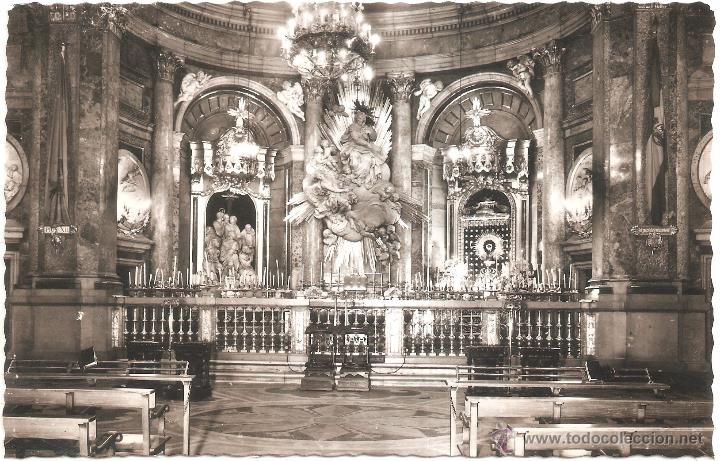 Postales: ZARAGOZA LA BAS&Iacute;LICA DEL PILAR LA SANTA CAPILLA