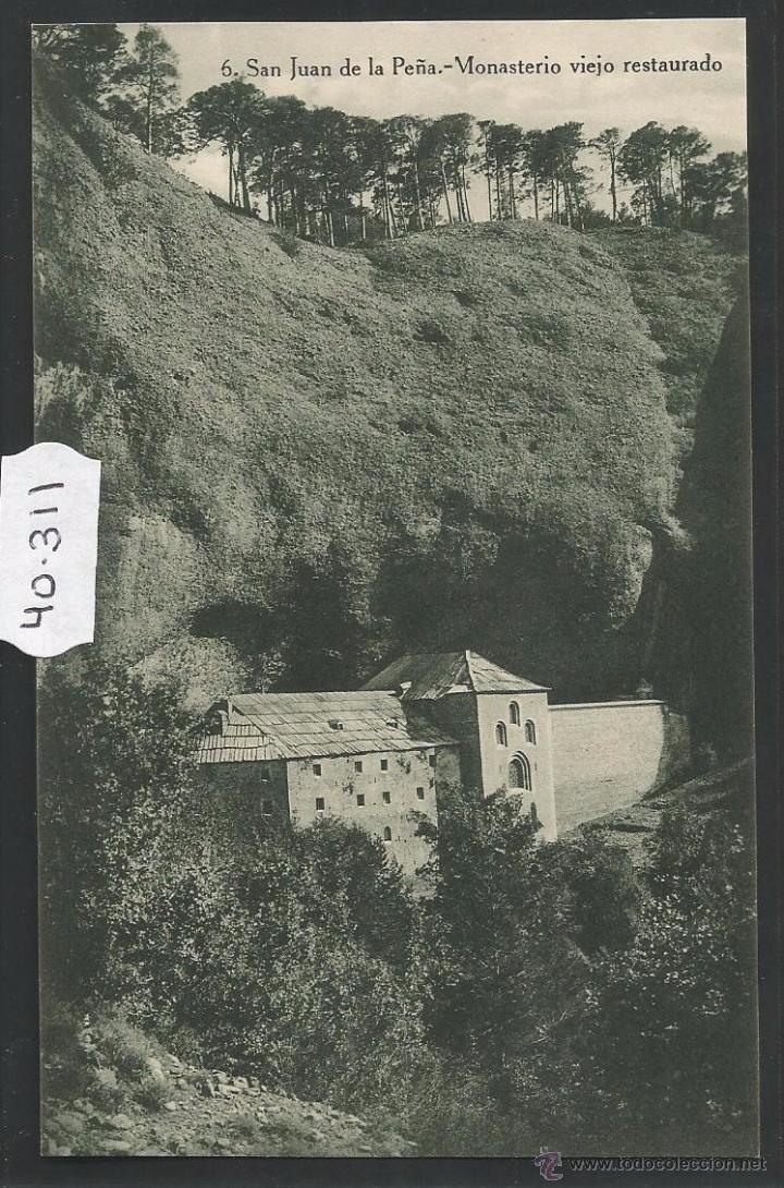 Postkarten: SAN JUAN DE LA PE&Ntilde;A - 6 - MONASTERIO - ED&middot; F. DE LAS HERAS - (40311)