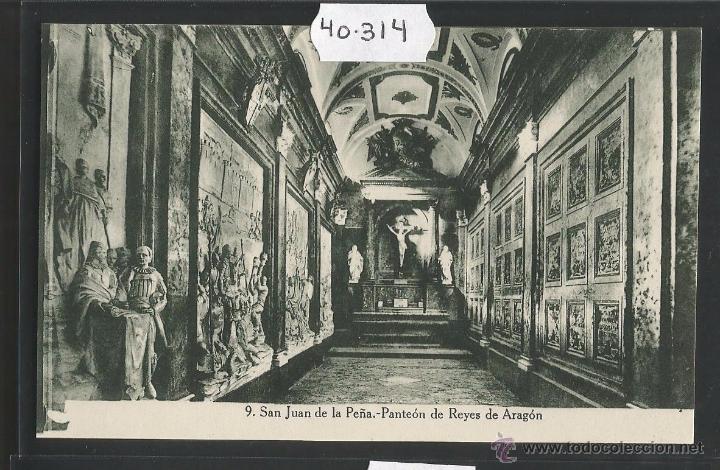 Postkarten: SAN JUAN DE LA PE&Ntilde;A - 9 - PANTEON DE LOS REYES DE ARAGON - ED&middot; F. DE LAS HERAS - (40314)