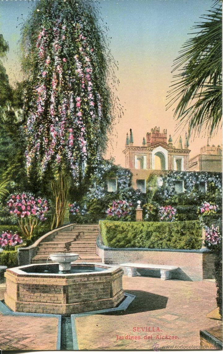 Postales: SEVILLA-JARDINES DEL ALCAZAR--CRS-72 - Foto 1